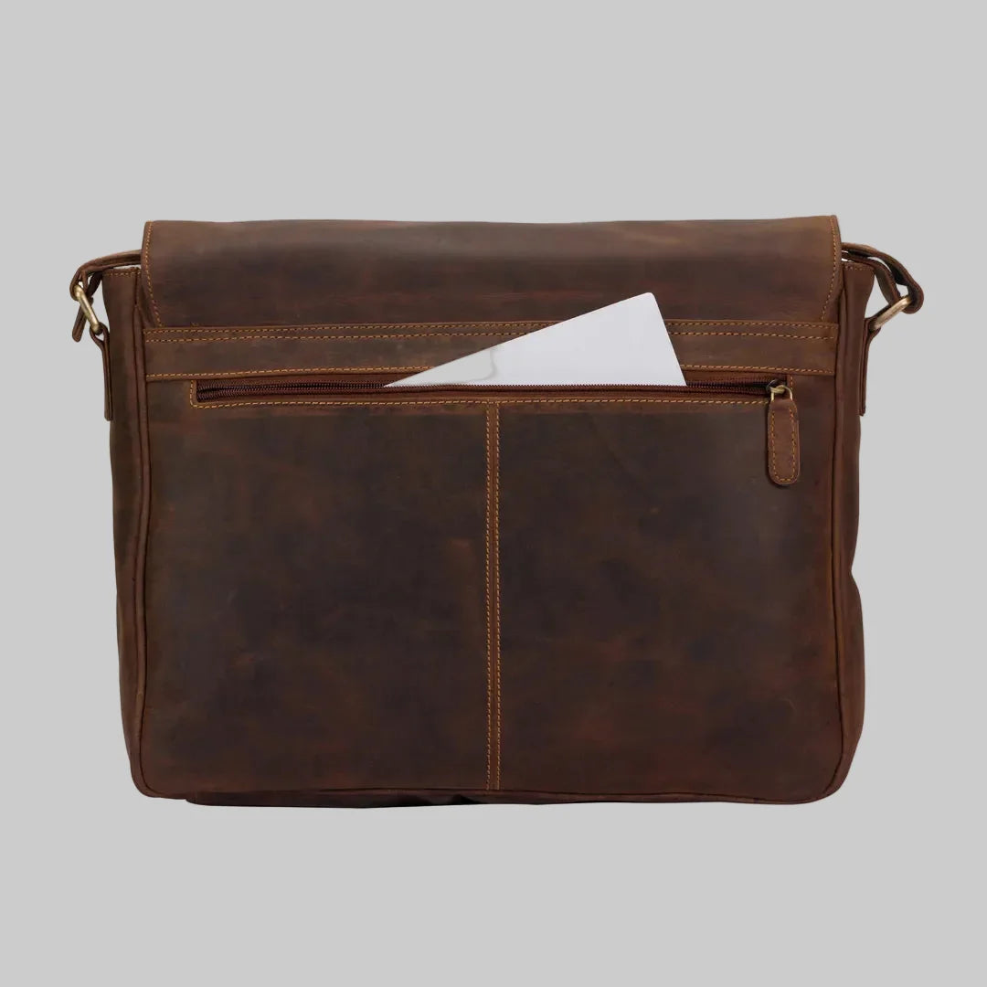 Greenwood Leather Laptop Bag-14