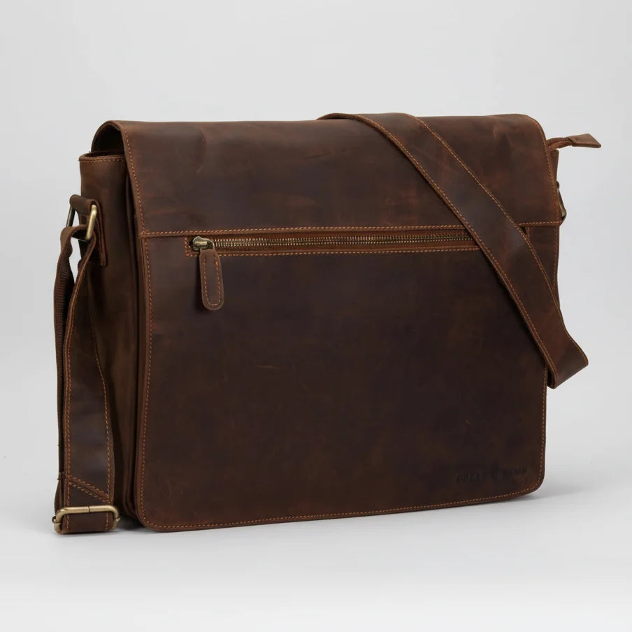 Greenwood Leather Laptop Bag-11