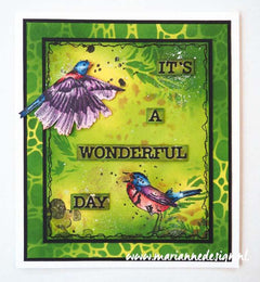 Marianne Design Cling Stamps Tiny's Birds 1-3