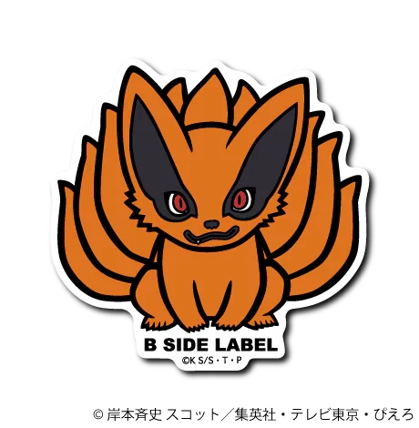 Naruto - Kurama Small Sticker (B-SIDE LABEL)-1