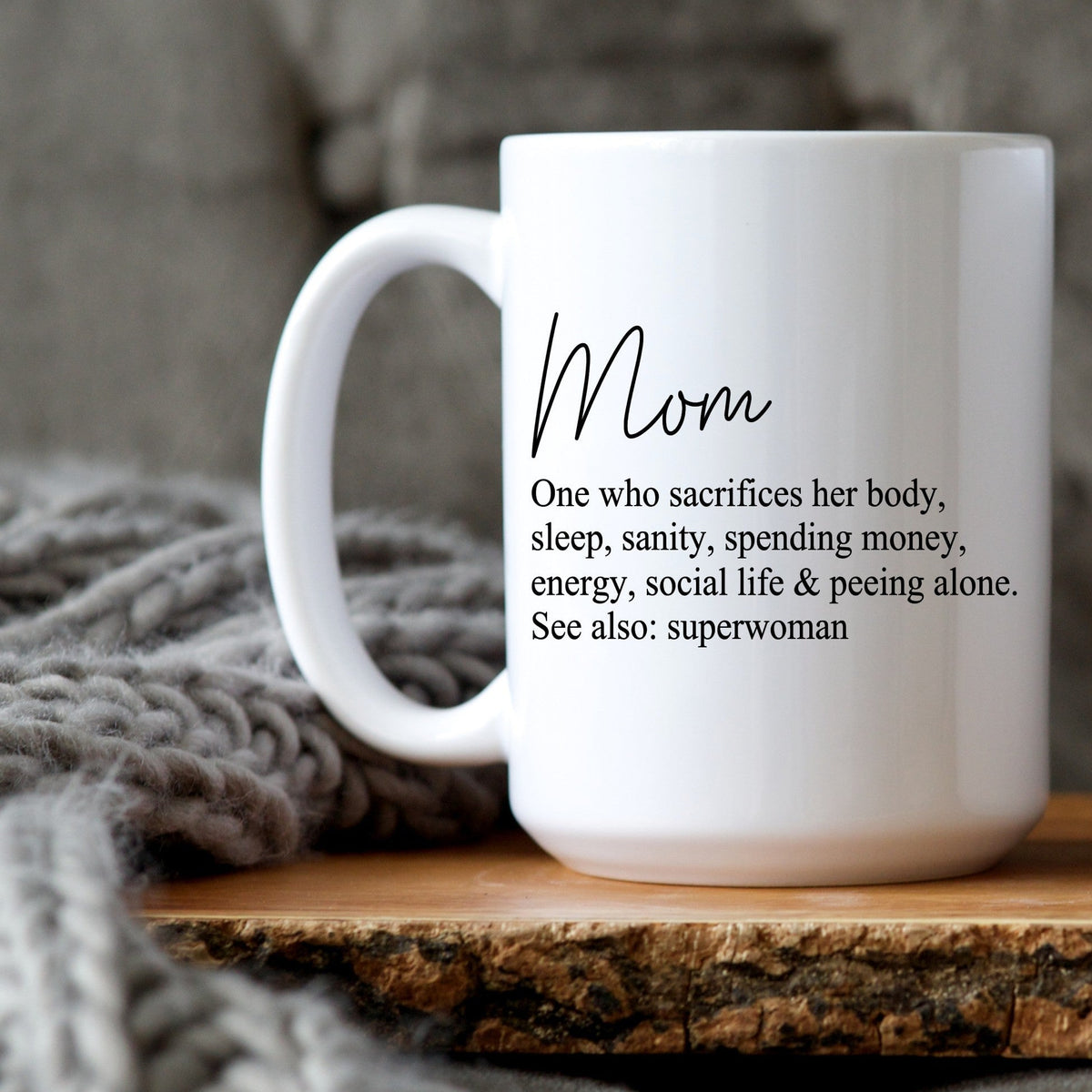 Mom Definition Mug | 15oz Coffee Mug | Mother’s Day Gift | Dictionary Style Mom Cup | Gift for Mom | Sentimental Mom Mug-1