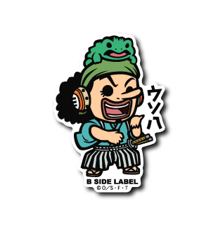 One Piece - Wano Usopp Small Sticker (B-SIDE LABEL)-1