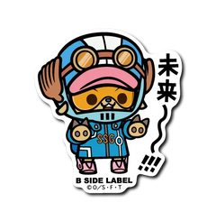 One Piece - Egghead Chopper Small Sticker (B-SIDE LABEL)-1