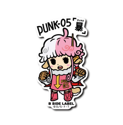 One Piece - Atlas PUNK-05 Small Sticker (B-SIDE LABEL)-1