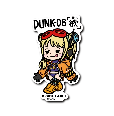 One Piece - York PUNK-06 Small Sticker (B-SIDE LABEL)