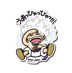 One Piece - Gear 5 Luffy 4 Small Sticker (B-SIDE LABEL)-1