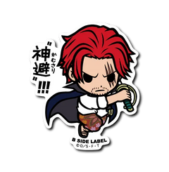 One Piece - Shanks 3 Small Sticker (B-SIDE LABEL)-1