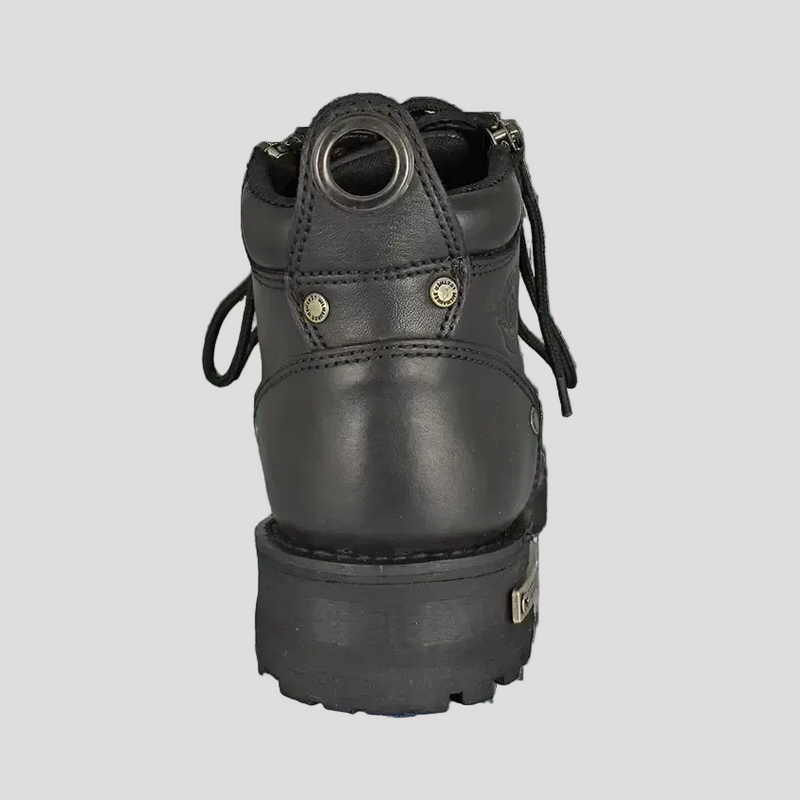 Milwaukee Leather Women's 6" Double Zip Motorcycle Boots-6