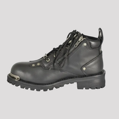Milwaukee Leather Women's 6" Double Zip Motorcycle Boots-2