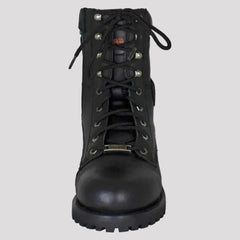 Open Road Men's 8" Quilted Motorcycle Boots-4