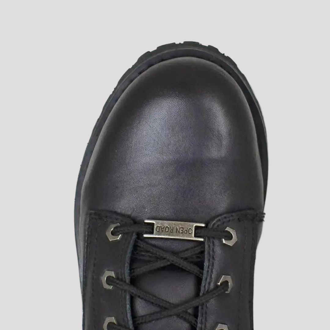 Open Road Men's 8" Quilted Motorcycle Boots-6