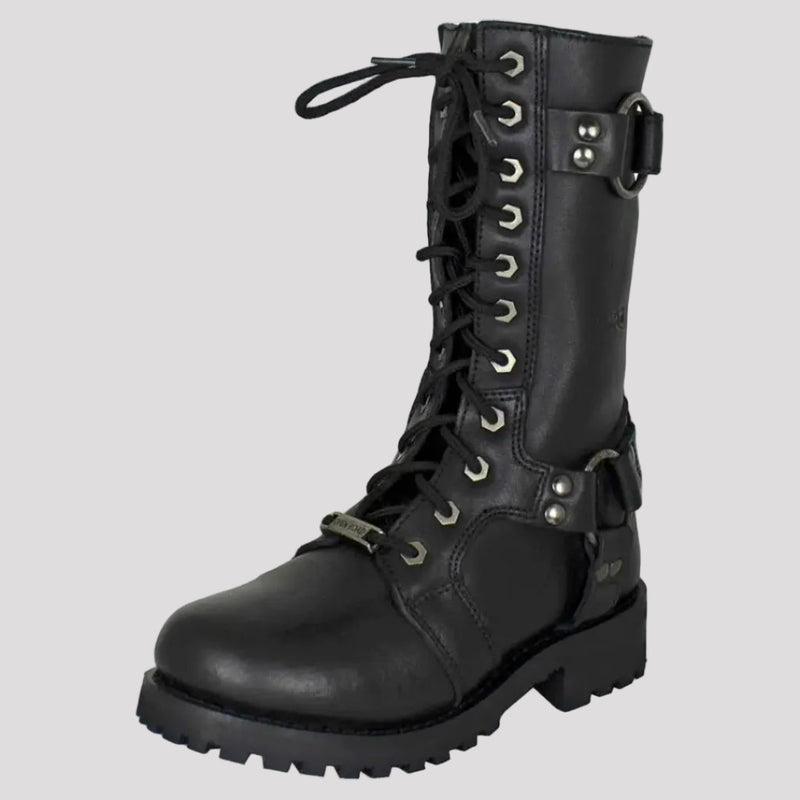 Open Road Women's Harness Motorcycle Boots-1