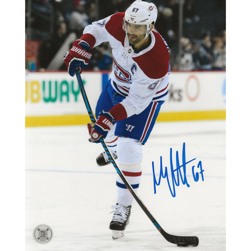 Max Pacioretty Autographed Montreal Canadiens Shooting 8x10 Photo-1