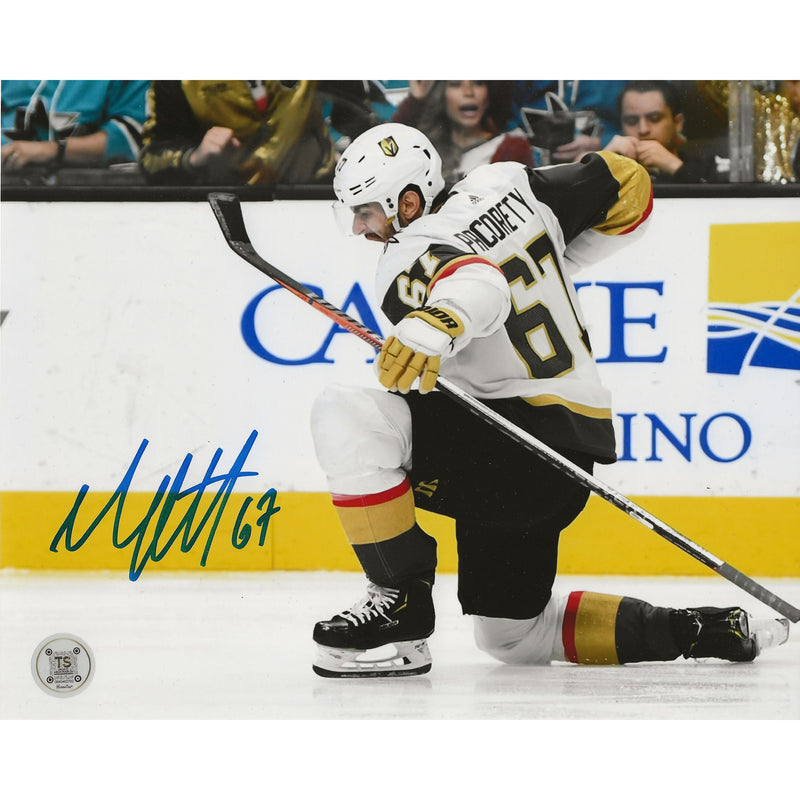 Max Pacioretty Autographed Las Vegas Golden Knights Goal Celebration 8x10 Photo-1