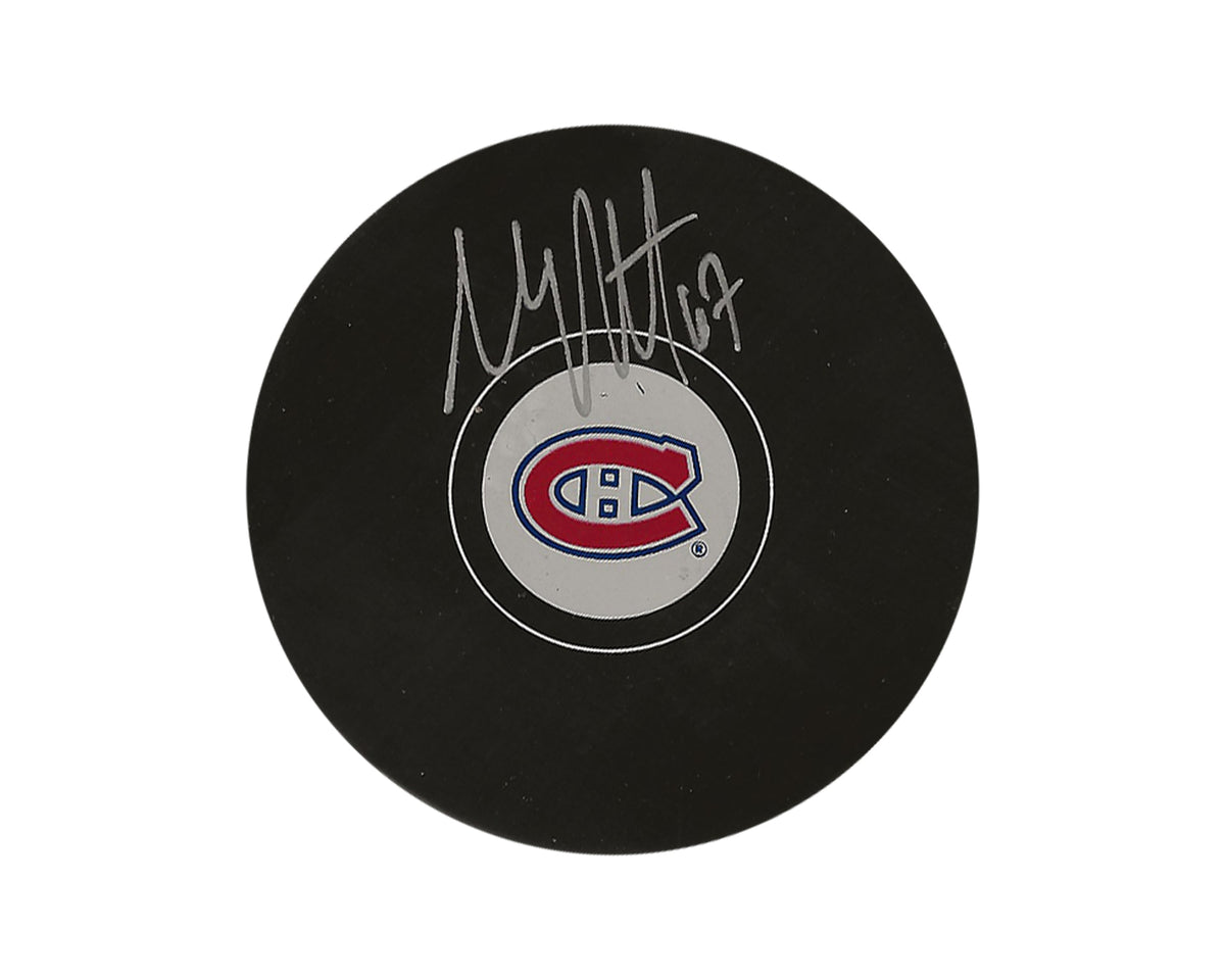 Max Pacioretty Autographed Montreal Canadiens Autograph Model Puck-1