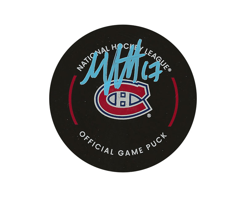 Max Pacioretty Autographed Montreal Canadiens Official Game Puck-1