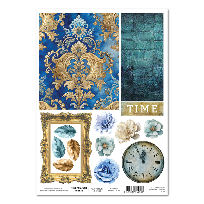 3Quarter Designs Baroque vieilli - Mini fiche de projet-1