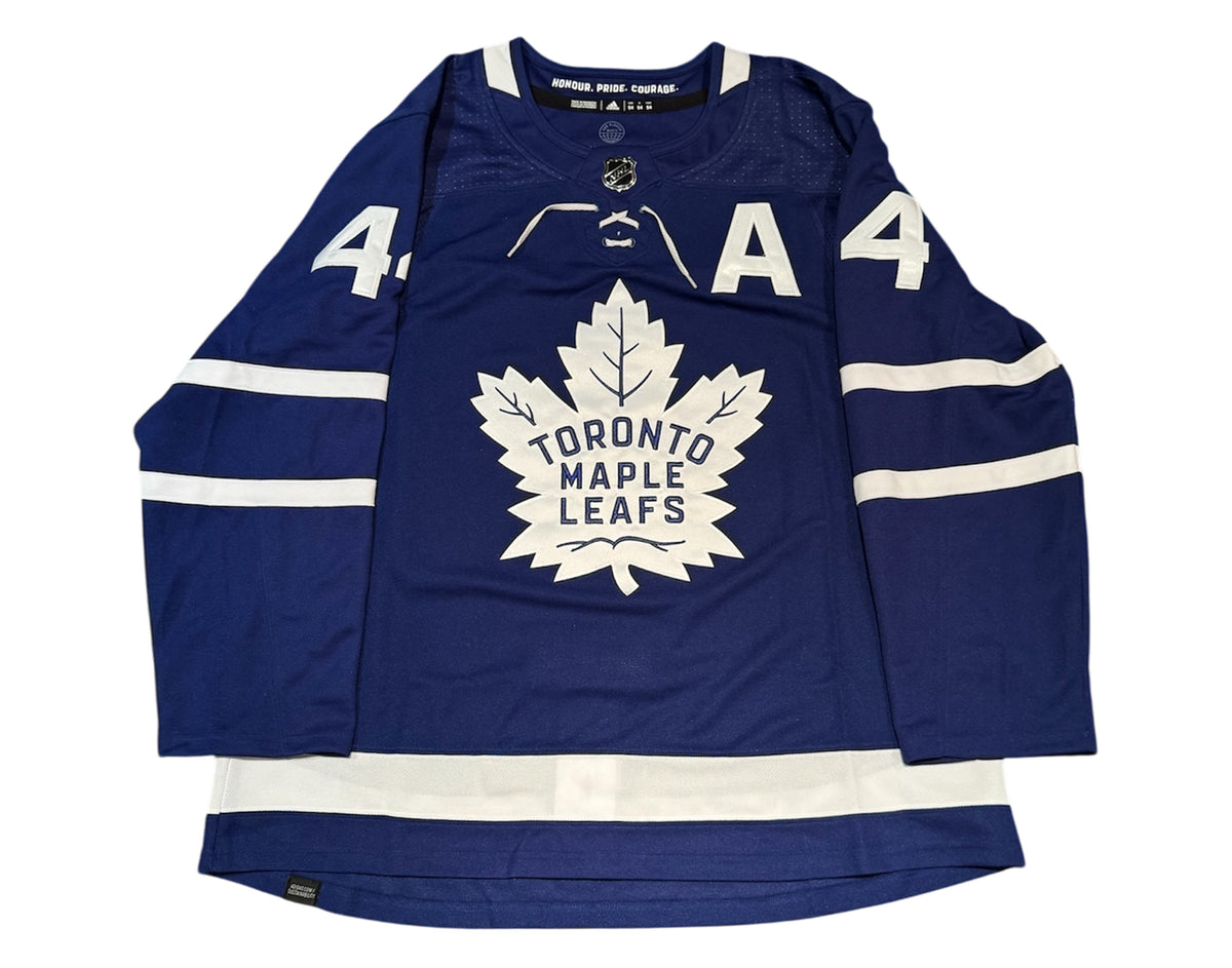 Morgan Rielly Autographed Toronto Maple Leafs Home Blue Adidas Jersey-3