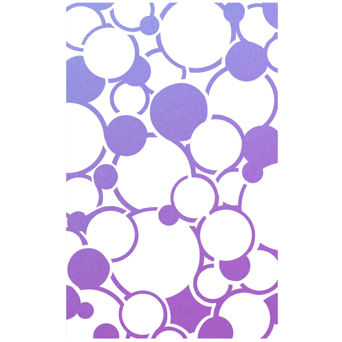 Texture Stencil 5"x8" Bubbles-3