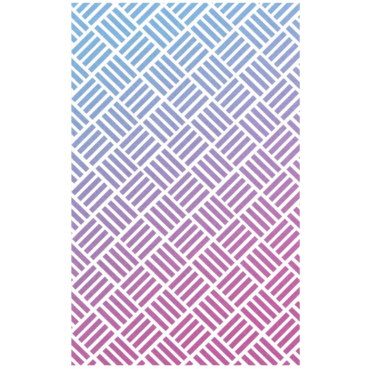 Ciao Bella Texture Stencil 5"x8" Rug-3