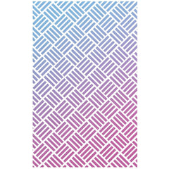 Ciao Bella Texture Stencil 5"x8" Rug-3