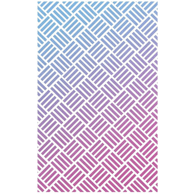 Ciao Bella Texture Stencil 5"x8" Rug-3