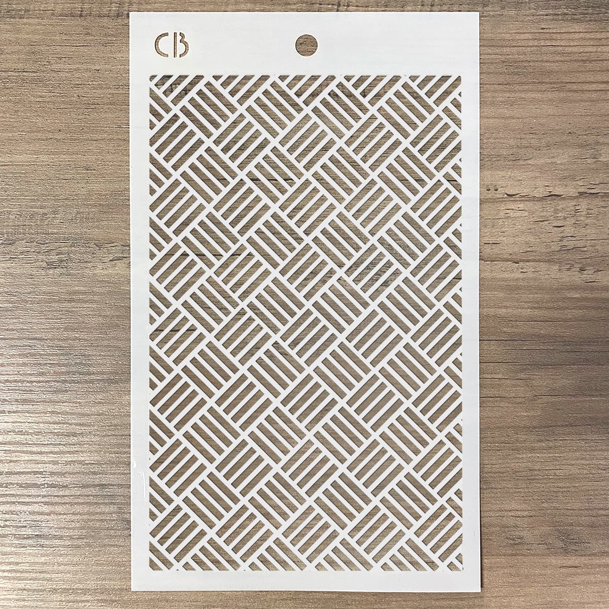 Ciao Bella Texture Stencil 5"x8" Rug-2