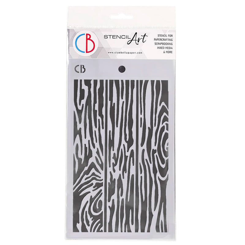 Texture Stencil 5"x8" Parquet-1