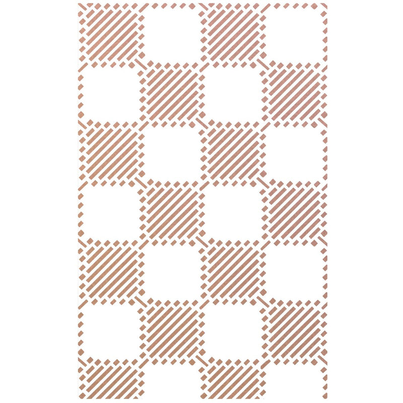 Texture Stencil 5"x8" Wool Fabric-3
