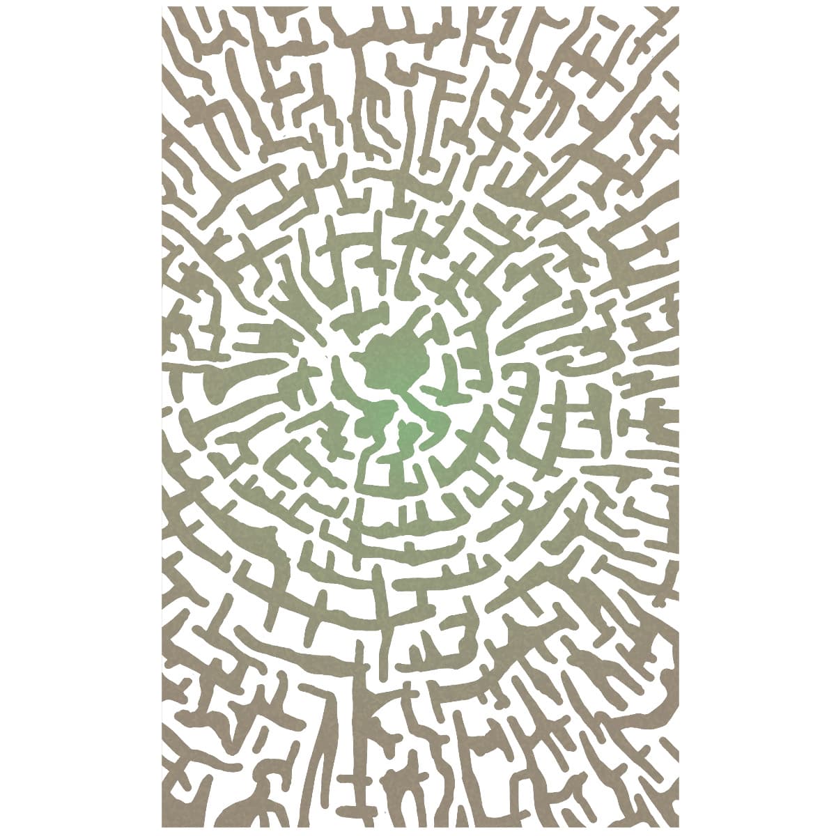 Texture Stencil 5"x8" Cross Section-3