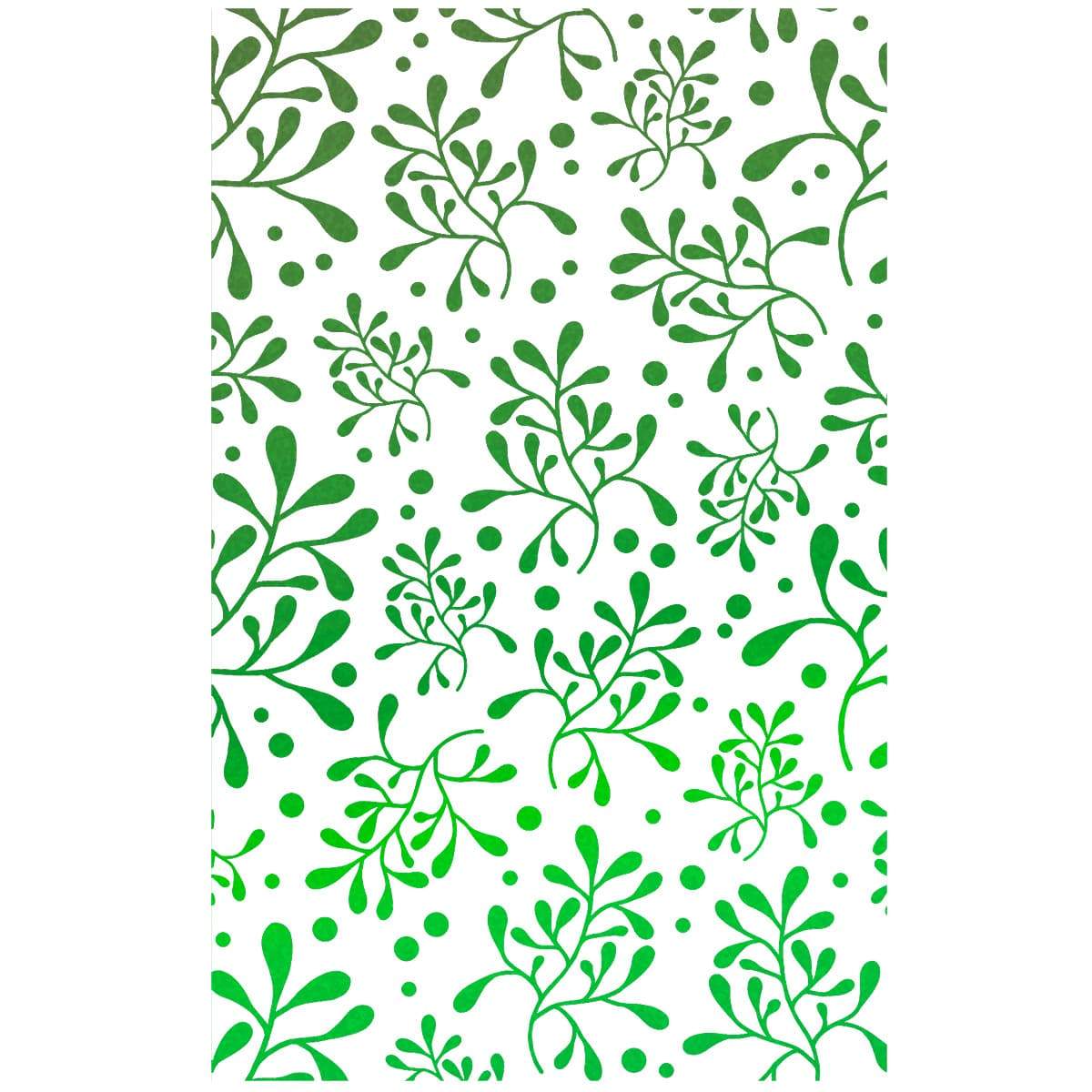 Ciao Bella Texture Stencil 5"x8" Mistletoe-3
