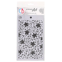 Ciao Bella Texture Stencil 5"x8" Corinth-1