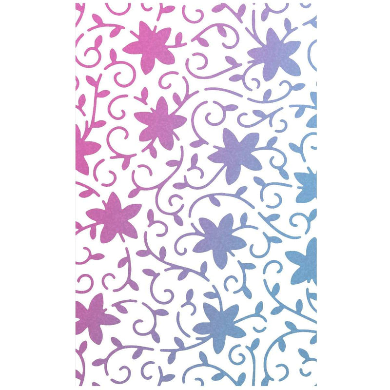 Ciao Bella Texture Stencil 5"x8" Corinth-3