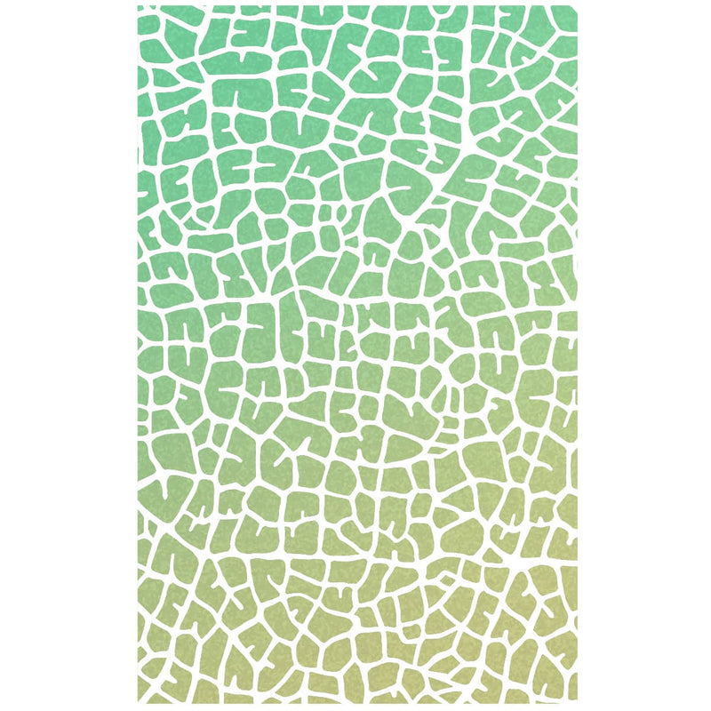 Ciao Bella Texture Stencil 5x8 Leaf Venation-2