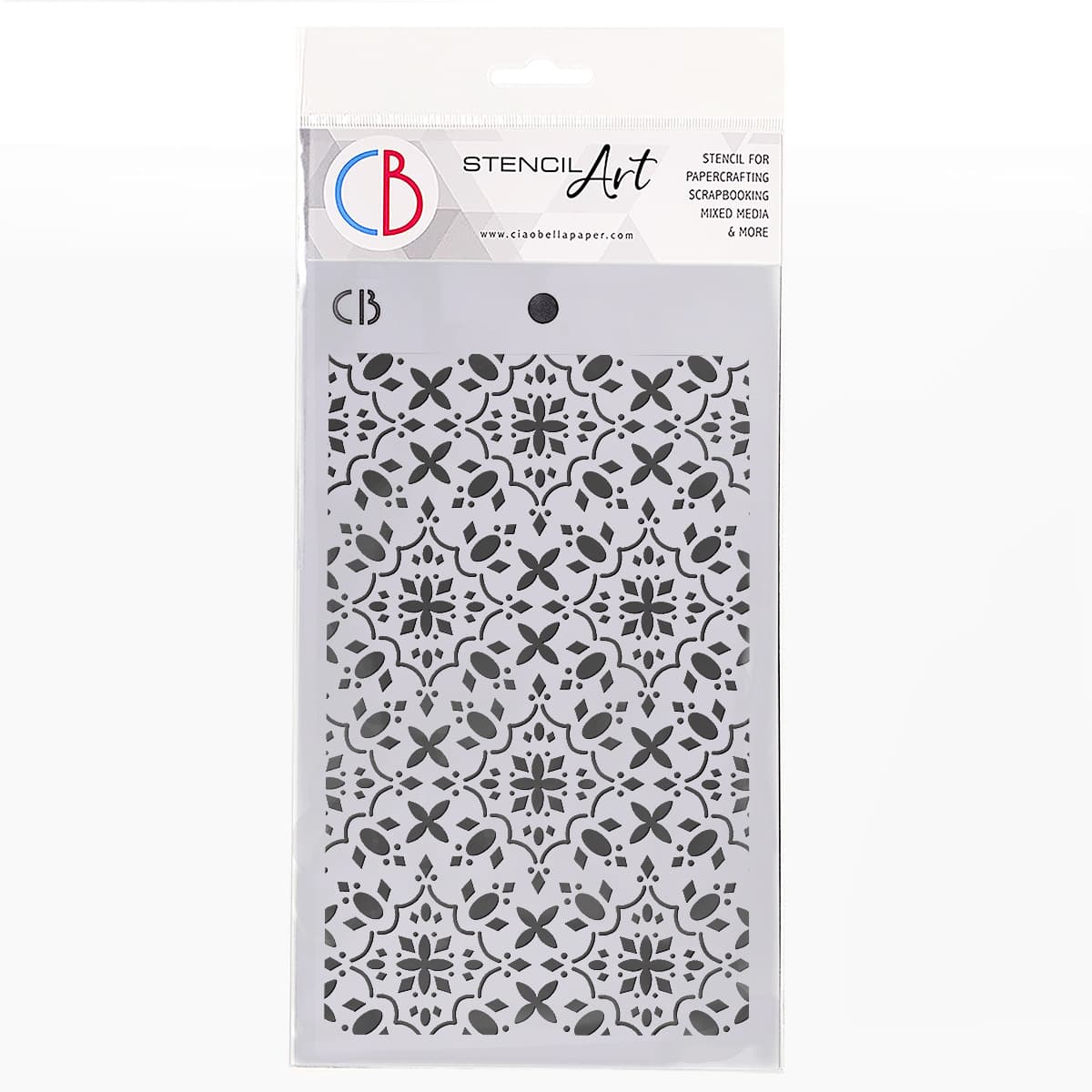 Ciao Bella Texture Stencil 5x8 Prestige-1