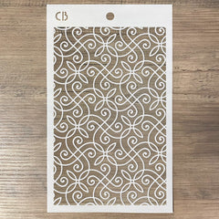 Ciao Bella Texture Stencil 5x8 Harmony-3