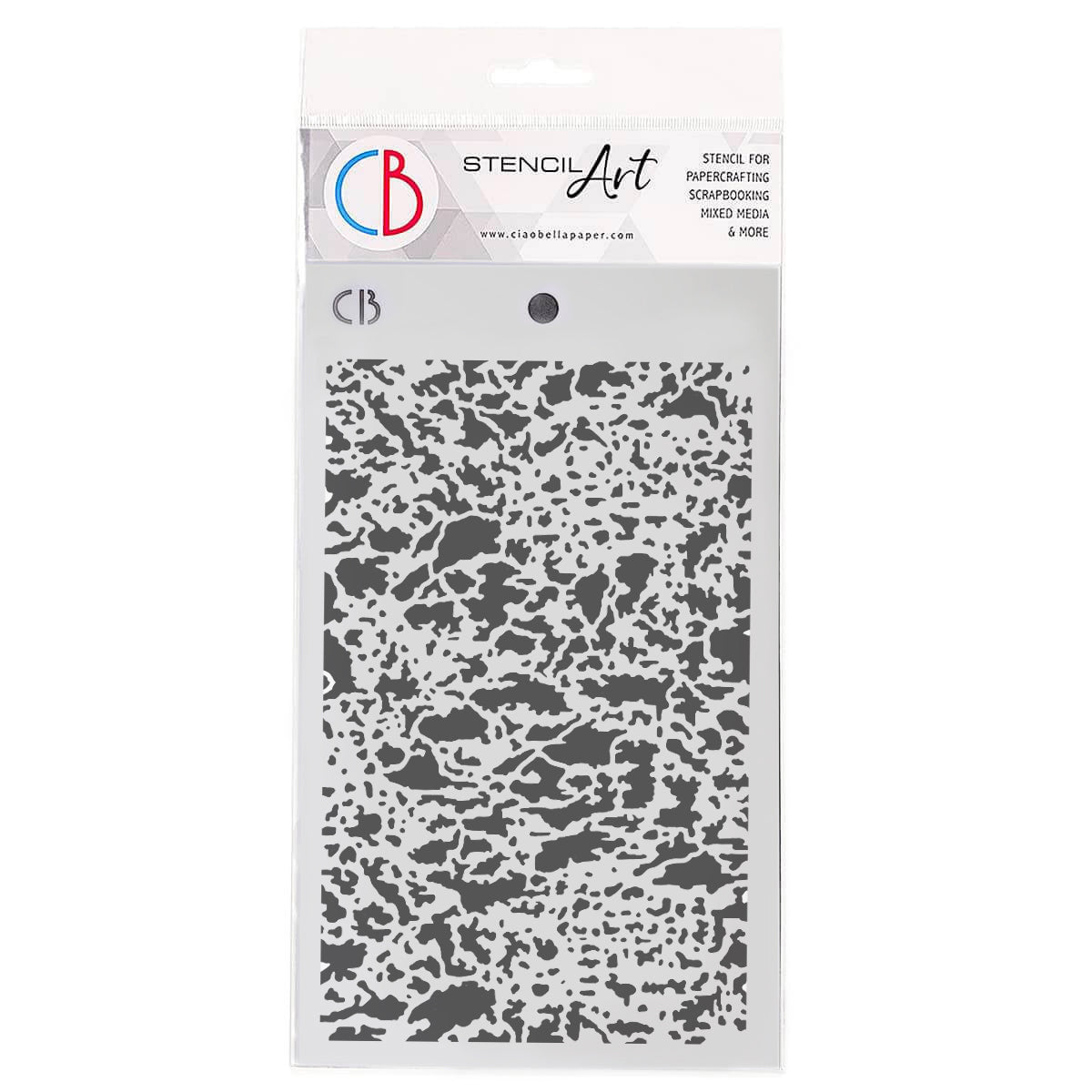 Texture Stencil 5x8" Oxidized Surface-1
