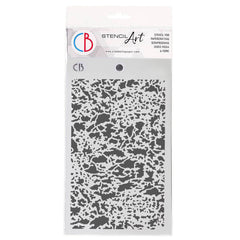 Texture Stencil 5x8" Oxidized Surface-1