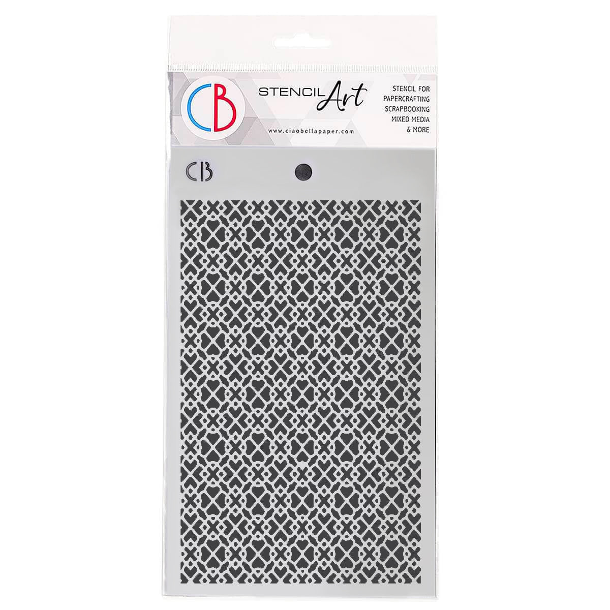 Texture Stencil 5"x8" Vintage Sweater-1