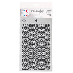 Texture Stencil 5"x8" Vintage Sweater-1