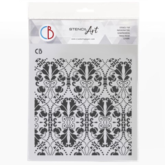 Texture Stencil 8"x8" Elegant Threadworks-1