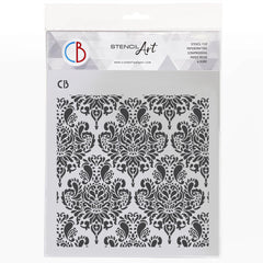 Texture Stencil 8"x8" French Elegance-1