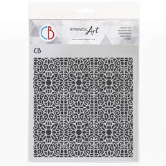 Texture Stencil 8"x8" Macramé Effect-1