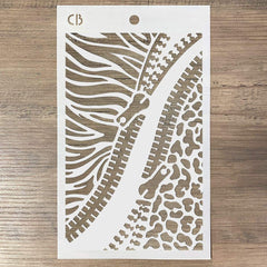 Texture Stencil 5"x8" Double Zip-3