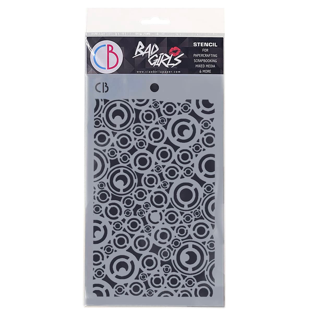 Texture Stencil 5"x8" Washers-1