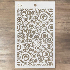 Texture Stencil 5"x8" Washers-3