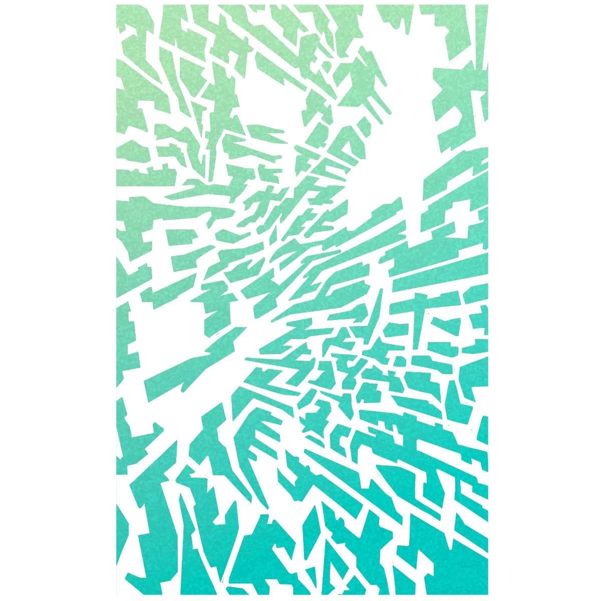 Texture Stencil 5"x8" Irregular-2