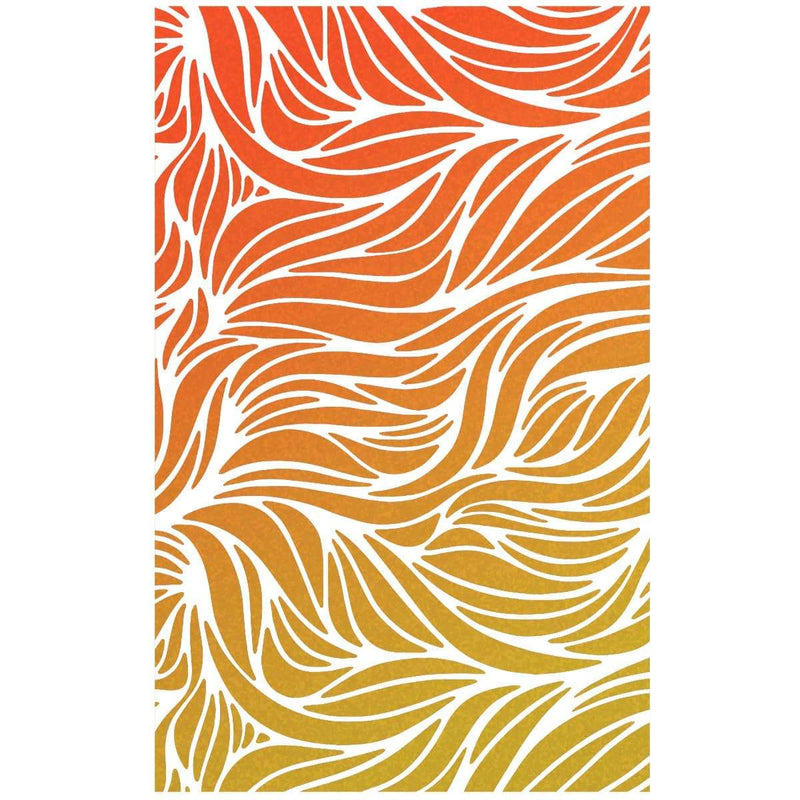 Ciao Bella Texture Stencil 5"x8" Waves-3