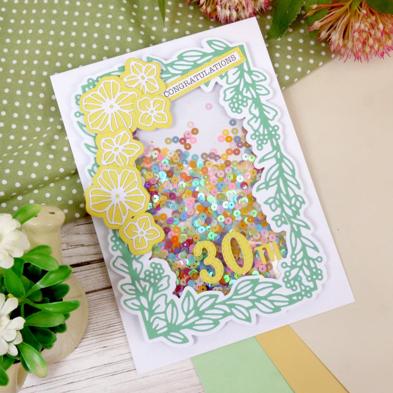 Moonstone Dies - Framed with Fabulous Foliage-6