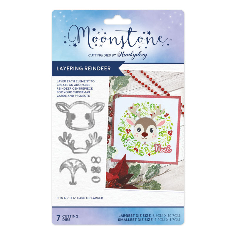 Moonstone Dies - Layering Reindeer-1